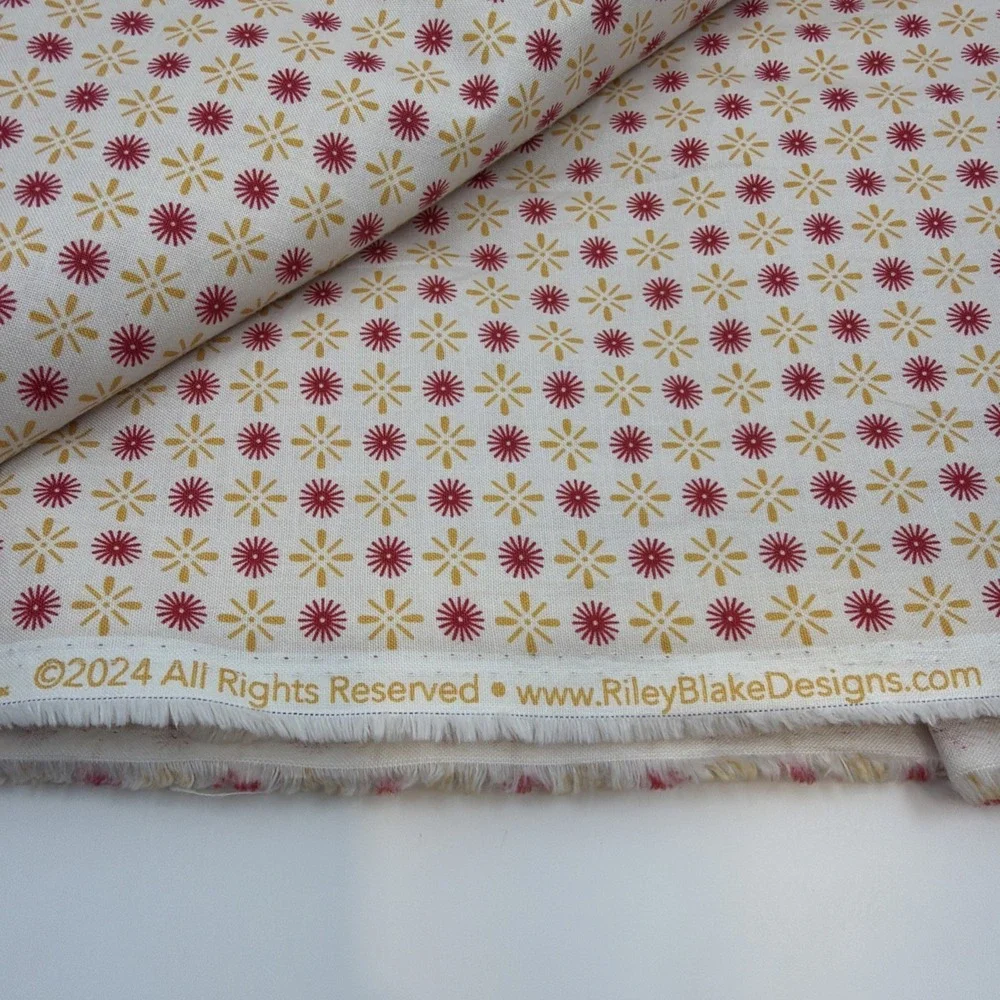 Americana Marigold Riley Blake Designs Quilting Cotton Fabric 3 Yard Bundle
